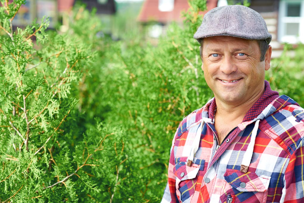 Smiling Farmer